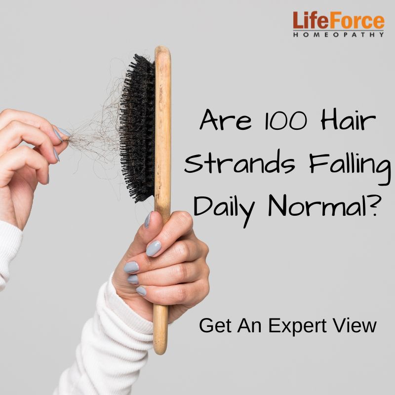 Are 100 Hair Strands Falling Daily Normal?
